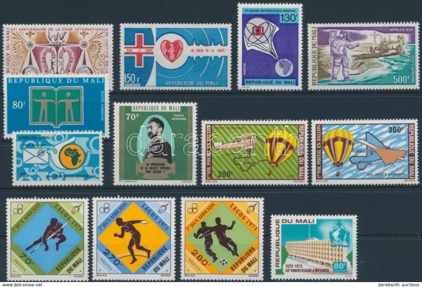 ** 1971-1973 2 Db Sor + 8 Db Bélyeg - Sonstige & Ohne Zuordnung