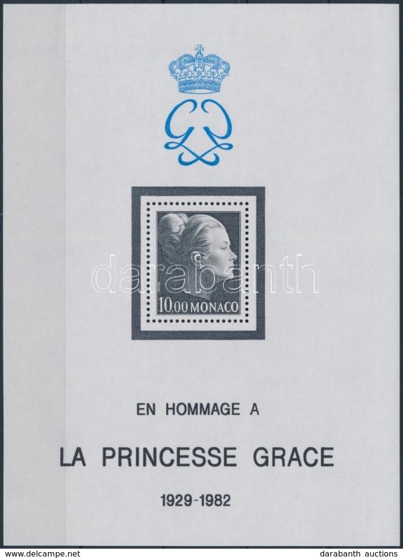 ** 1983 Grace Kelly Blokk,
Grace Kelly Block
Mi 22 - Otros & Sin Clasificación