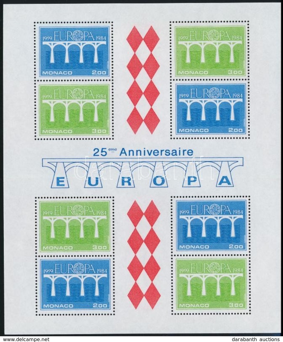 ** 1984 Europa CEPT: Konferancia Blokk,
Europa CEPT: Conference Block
Mi 26 - Other & Unclassified