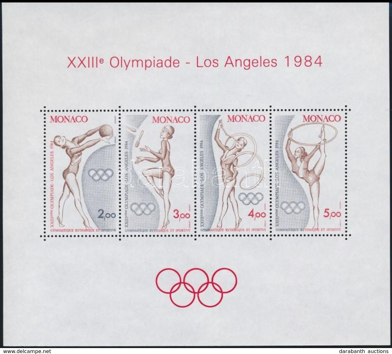 ** 1984 Olimpia Blokk,
Olympics Block
Mi 25 - Sonstige & Ohne Zuordnung