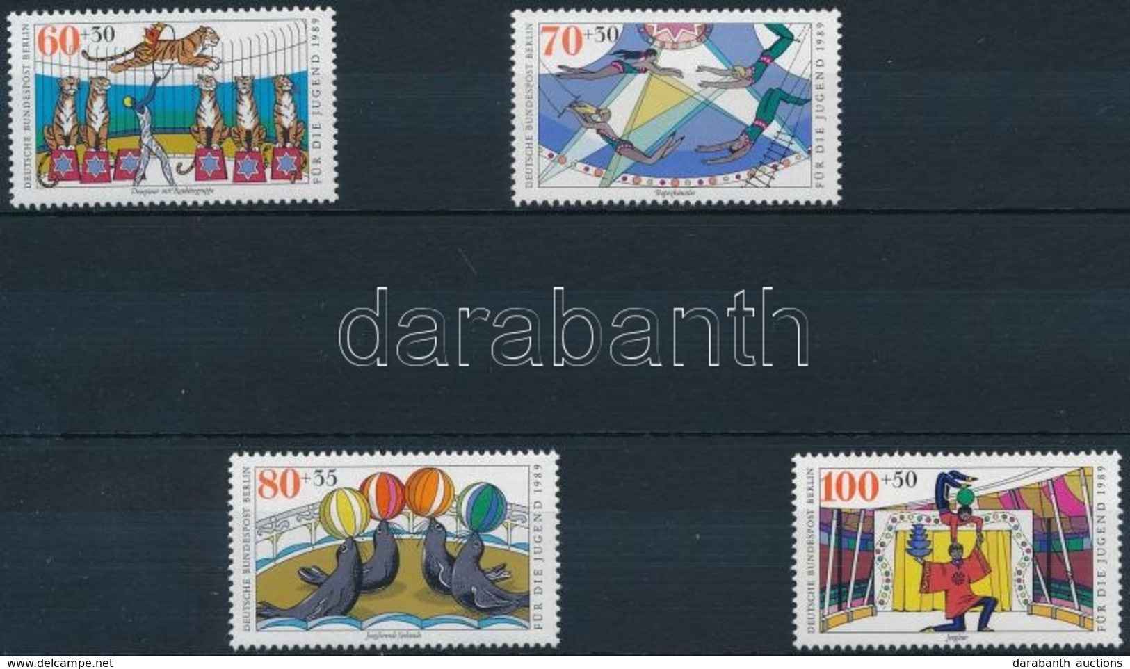 ** 1989 Cirkusz Sor Mi 838-841 - Other & Unclassified