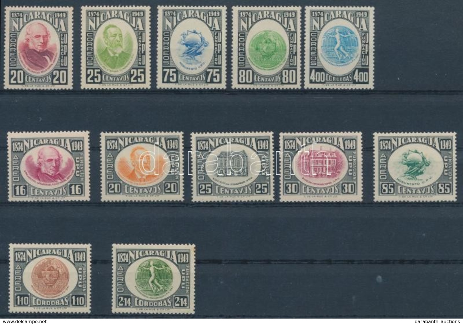 ** 1950 UPU Sor Mi 1010-1021 - Altri & Non Classificati