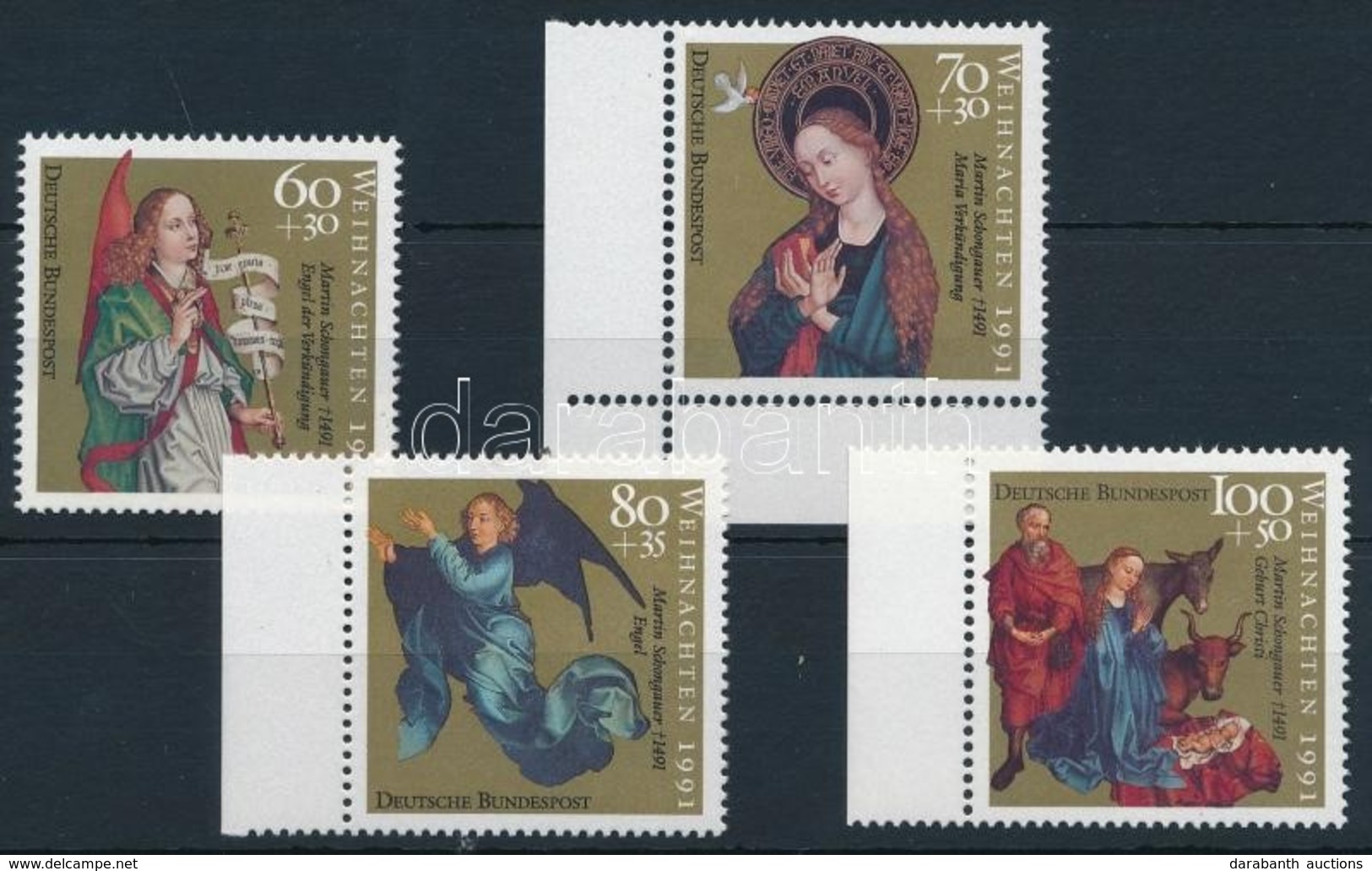 ** 1991 Karácsony Sor,
Christmas Set
Mi 1578-1581 - Sonstige & Ohne Zuordnung