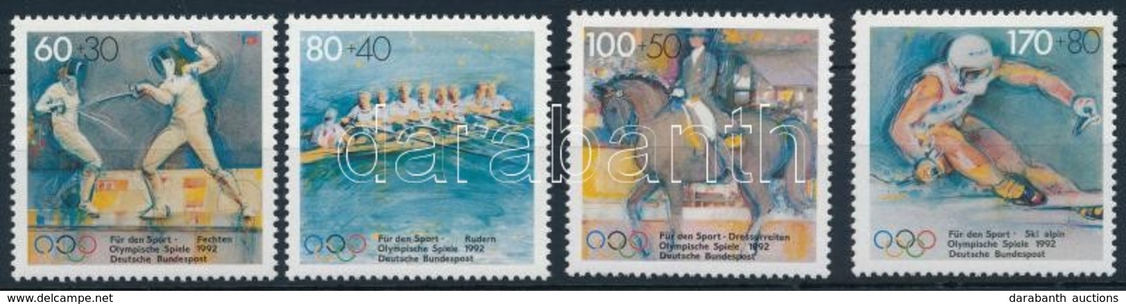 ** 1992 Olimpia, Barcelona Sor,
Olympics, Barcelona Set
Mi 1592-1595 - Otros & Sin Clasificación