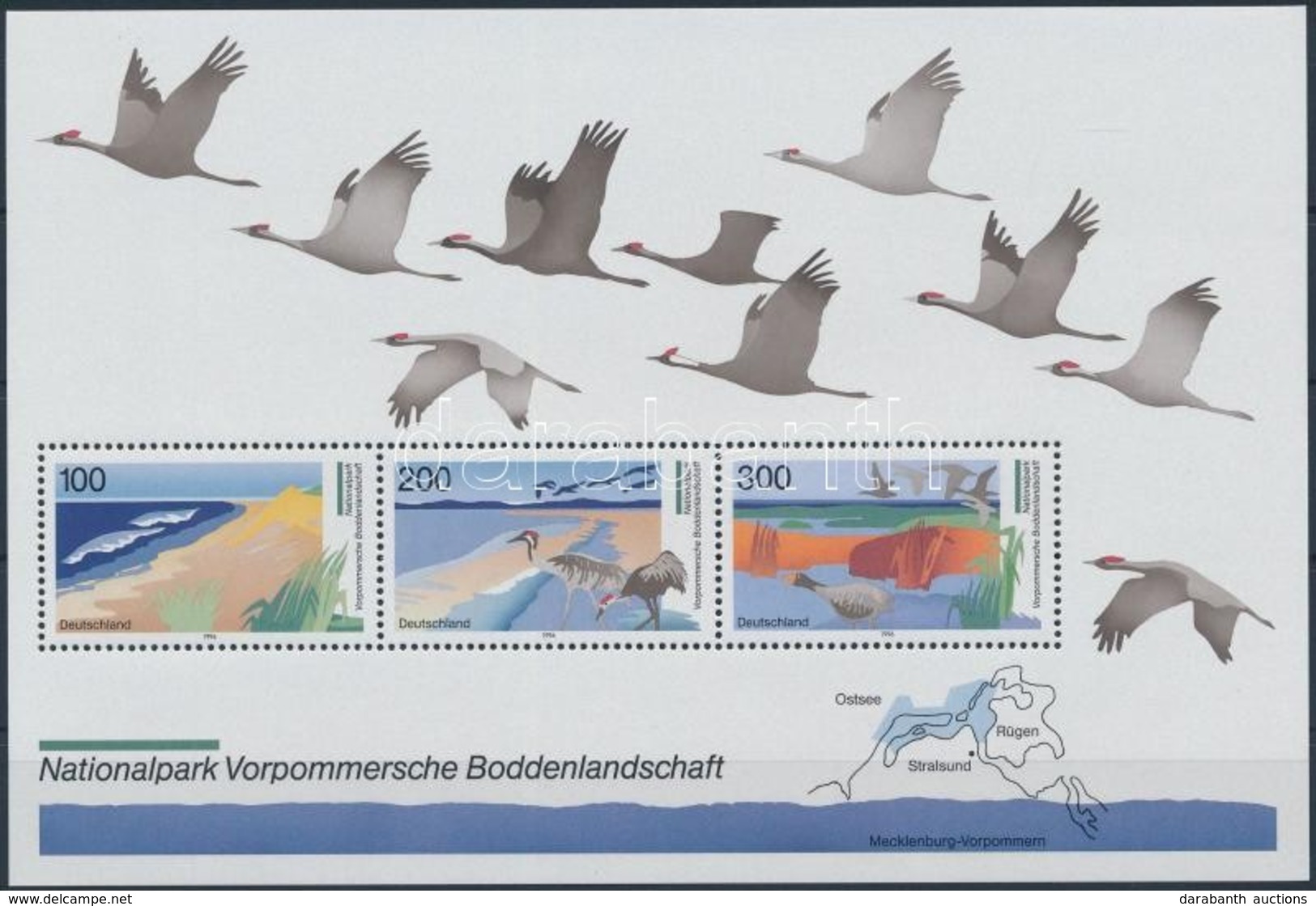 ** 1996 Nemzeti Parkok (I) Blokk,
National Parks (I) Block
Mi 36 - Other & Unclassified