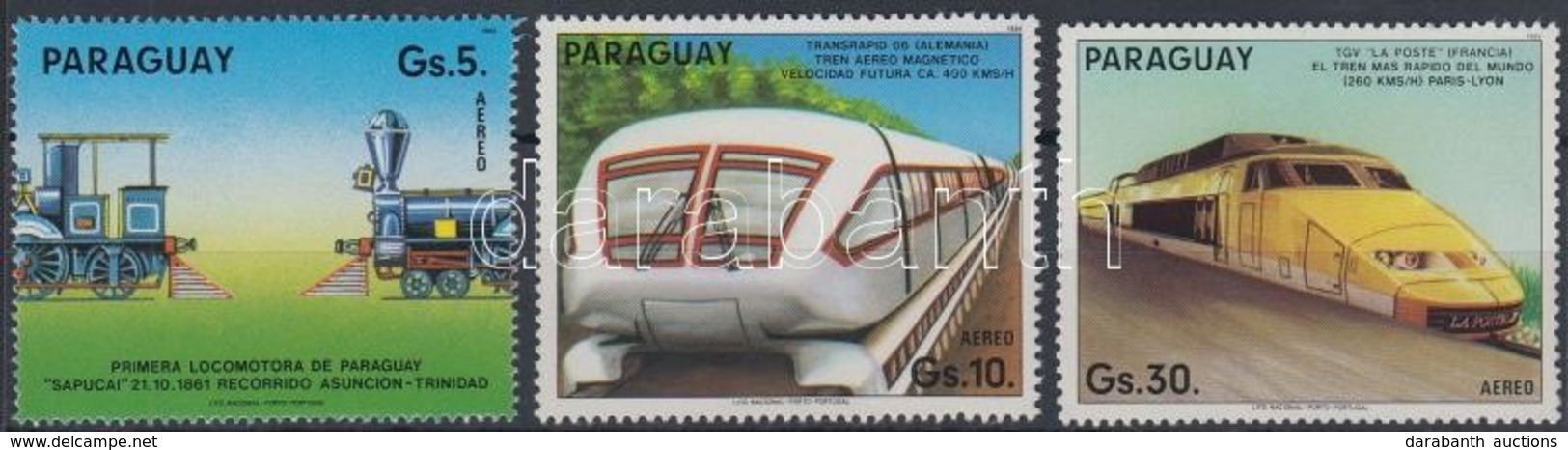 ** 1985 Vonatok Sor Mi 3870-3872 - Otros & Sin Clasificación