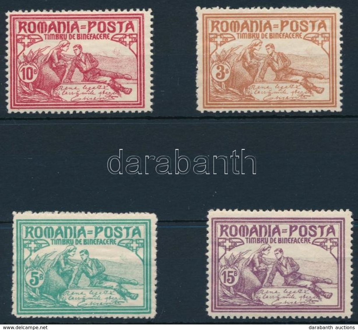 * 1906 Jólét (III) Sor Mi 169-172 - Other & Unclassified