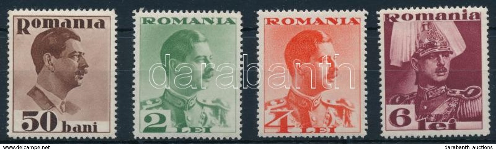 ** 1934 Forgalmi Sor Mi 474-477 - Other & Unclassified