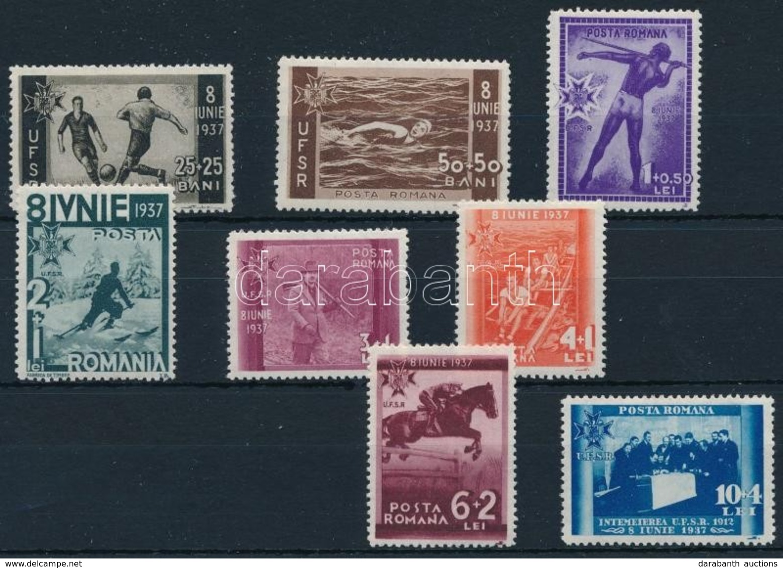 * 1937 Sport Sor Mi 528-535 - Other & Unclassified