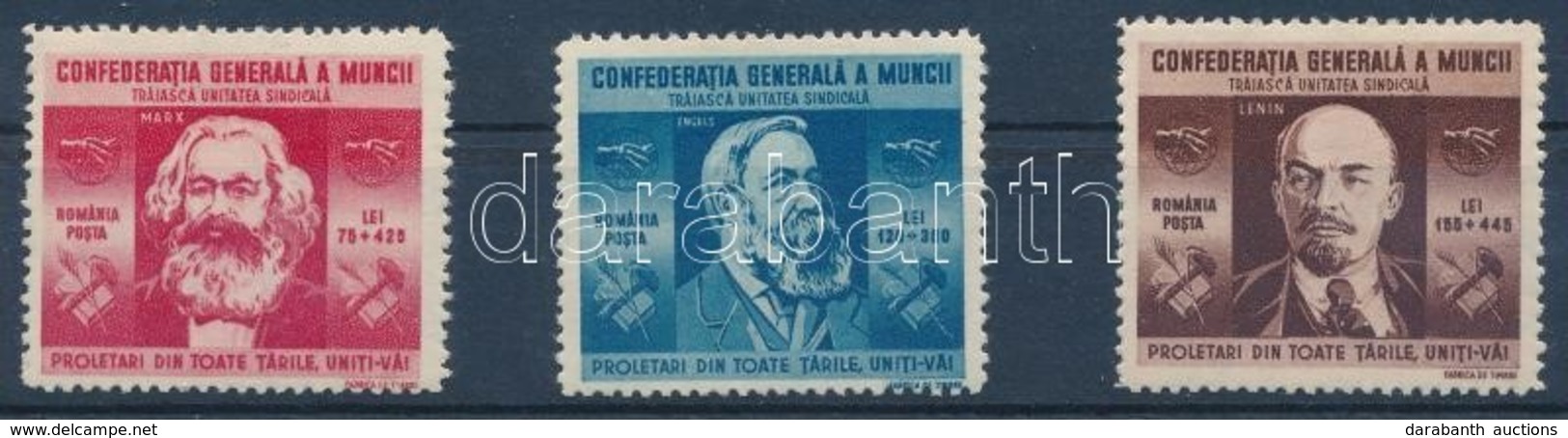 ** 1945 Szakszervezet Sor Mi 861-863 - Other & Unclassified