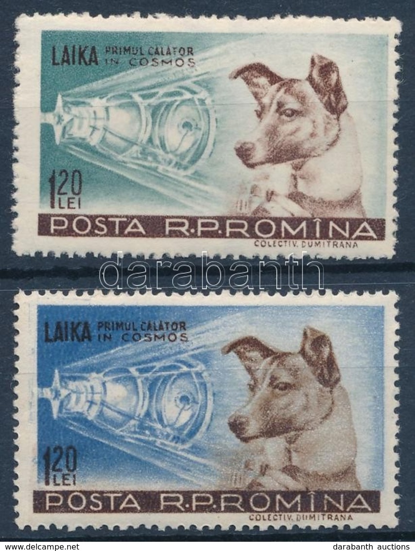 ** 1957 Lajka Kutya Sor Mi 1684-1685 - Altri & Non Classificati