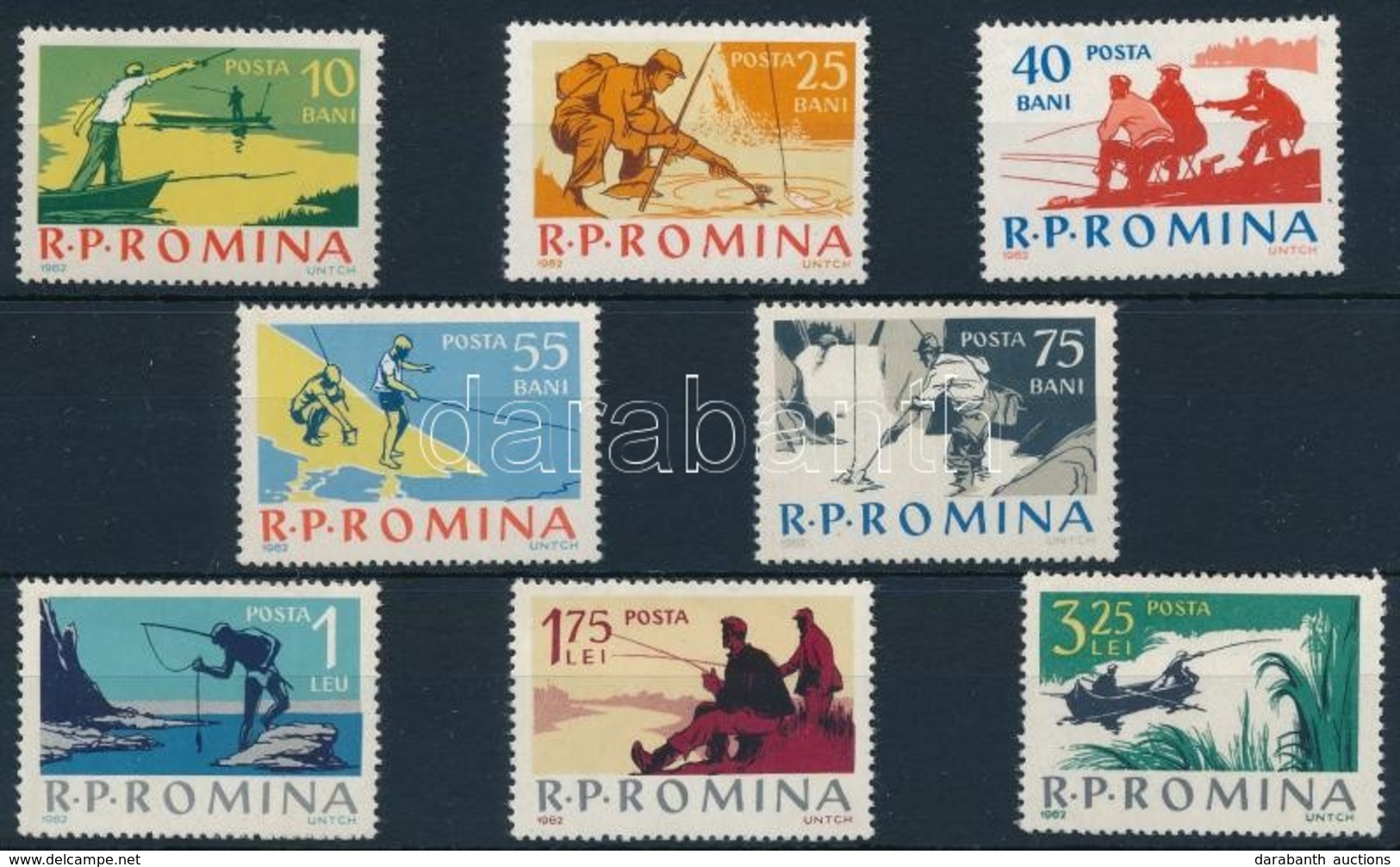 ** 1962 Sporthalászat Sor Mi 2078-2085 - Other & Unclassified