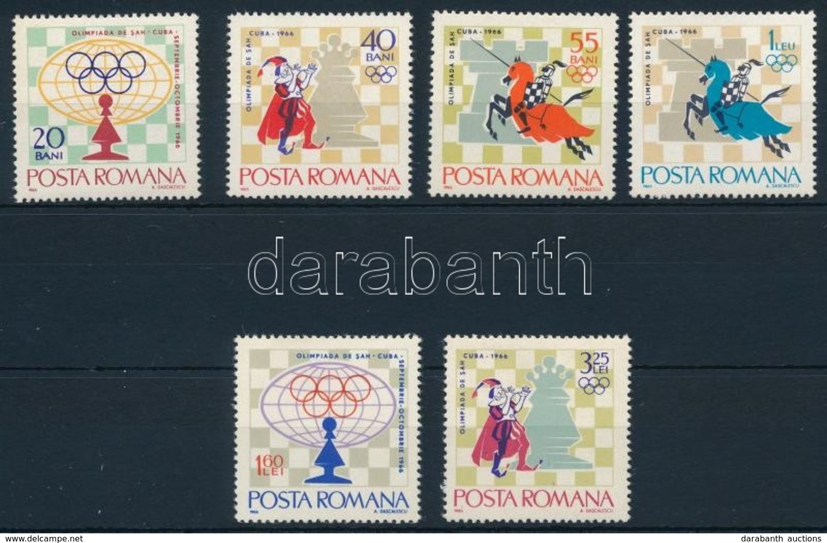 ** 1966 Sakk Sor Mi 2478-2483 - Other & Unclassified