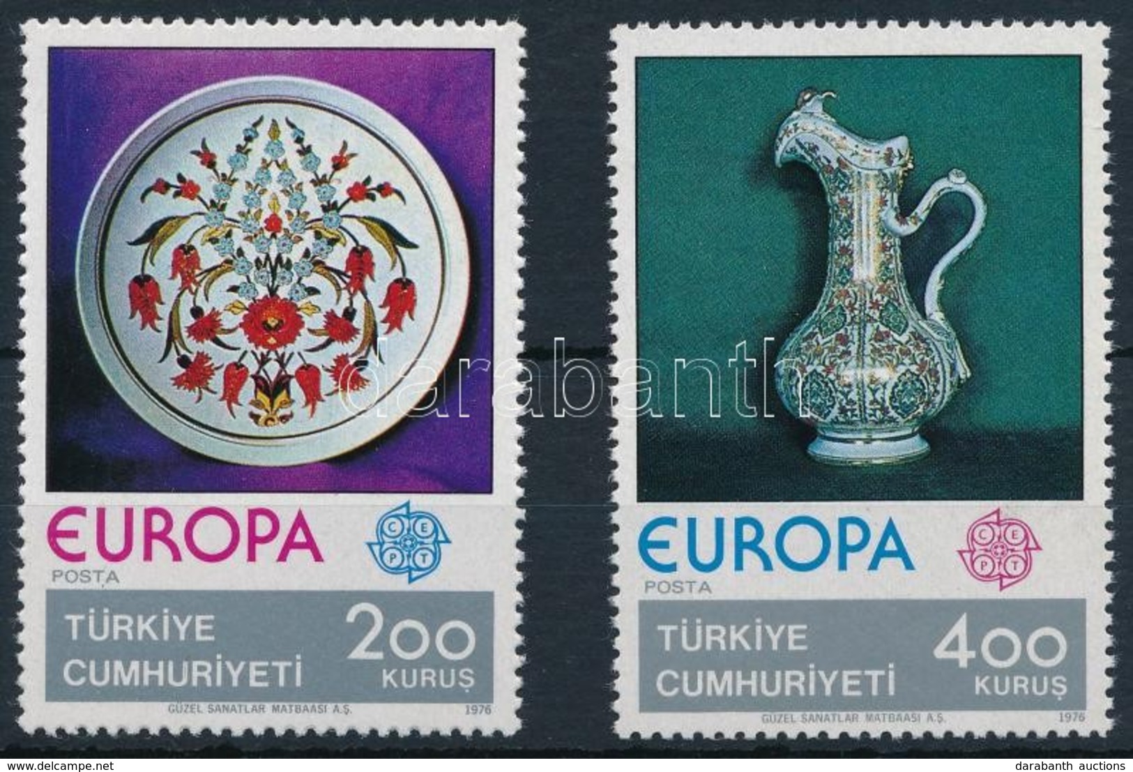 ** 1976 Europa CEPT Sor,
Europa CEPT
Mi 2385-2386 - Other & Unclassified