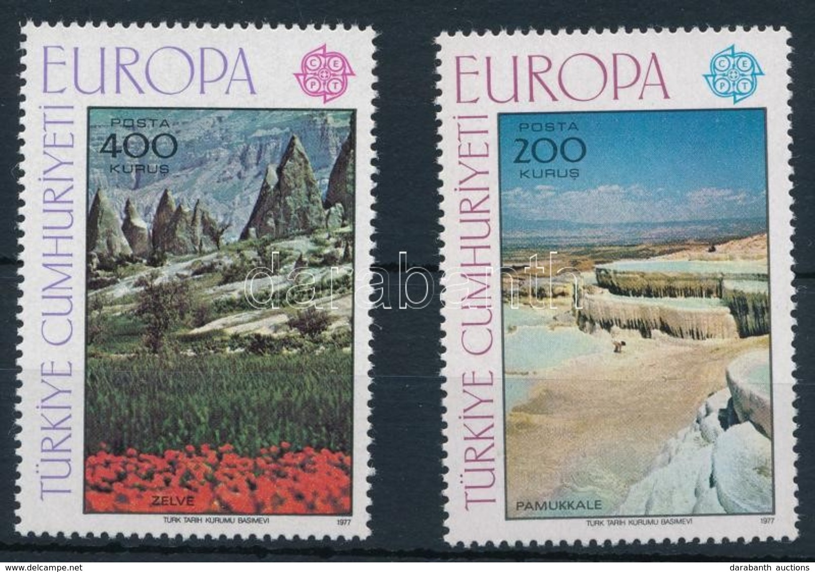 ** 1977 Europa CEPT Sor,
Europa CEPT
Mi 2415-2416 - Otros & Sin Clasificación