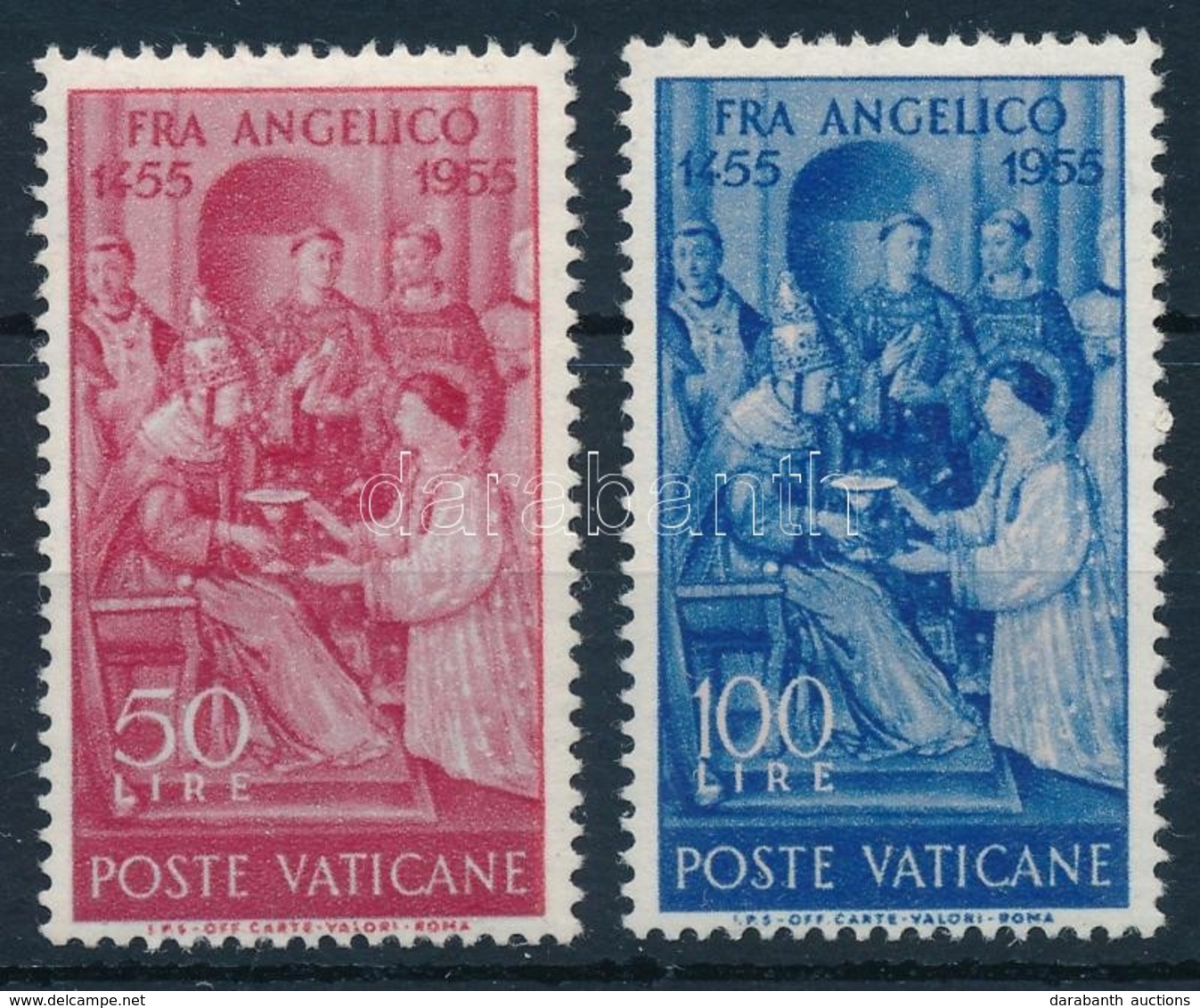 ** 1955 Fra Angelico Mi 233-234 - Autres & Non Classés