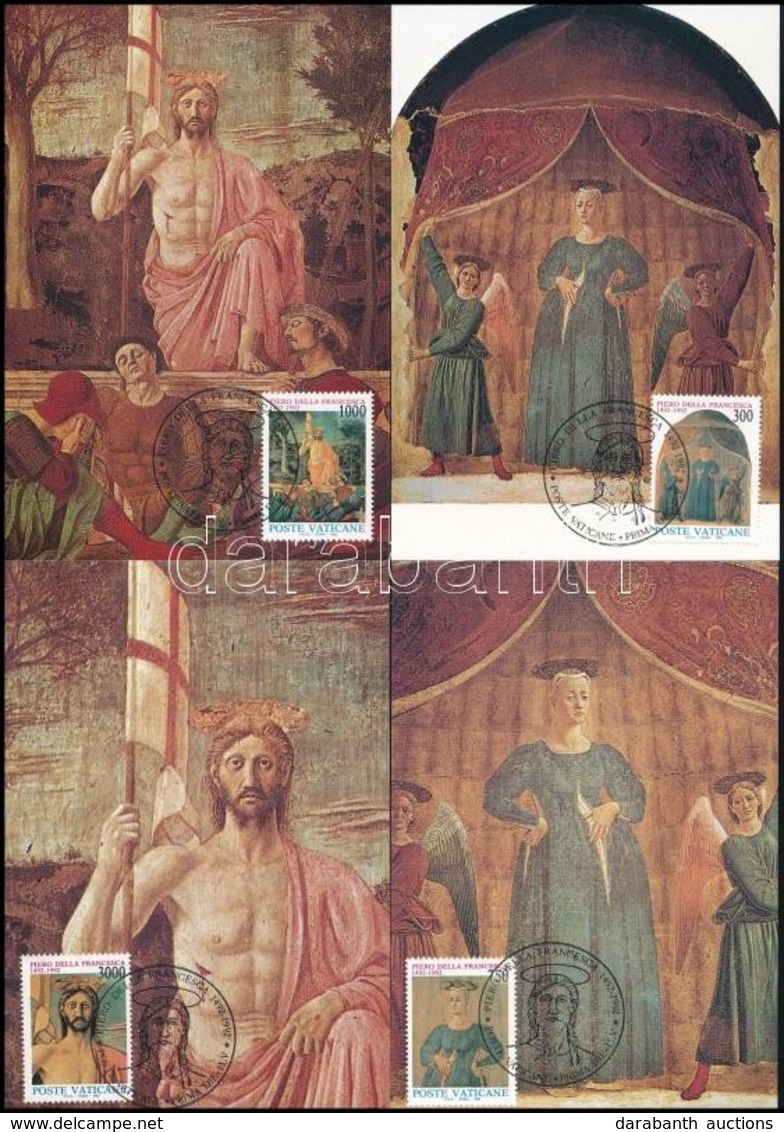 1992 Piero Della Francesca Halála Sor 4 Db CM-en,
Death Of Giuseppe Benedetto Cottolengo
Mi 1060-1063 - Altri & Non Classificati