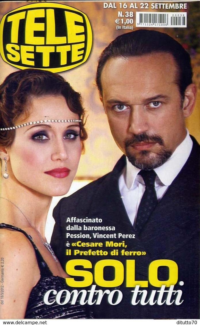 Telesette - 38-2012 - Pession - Vincent Perez - Televisie