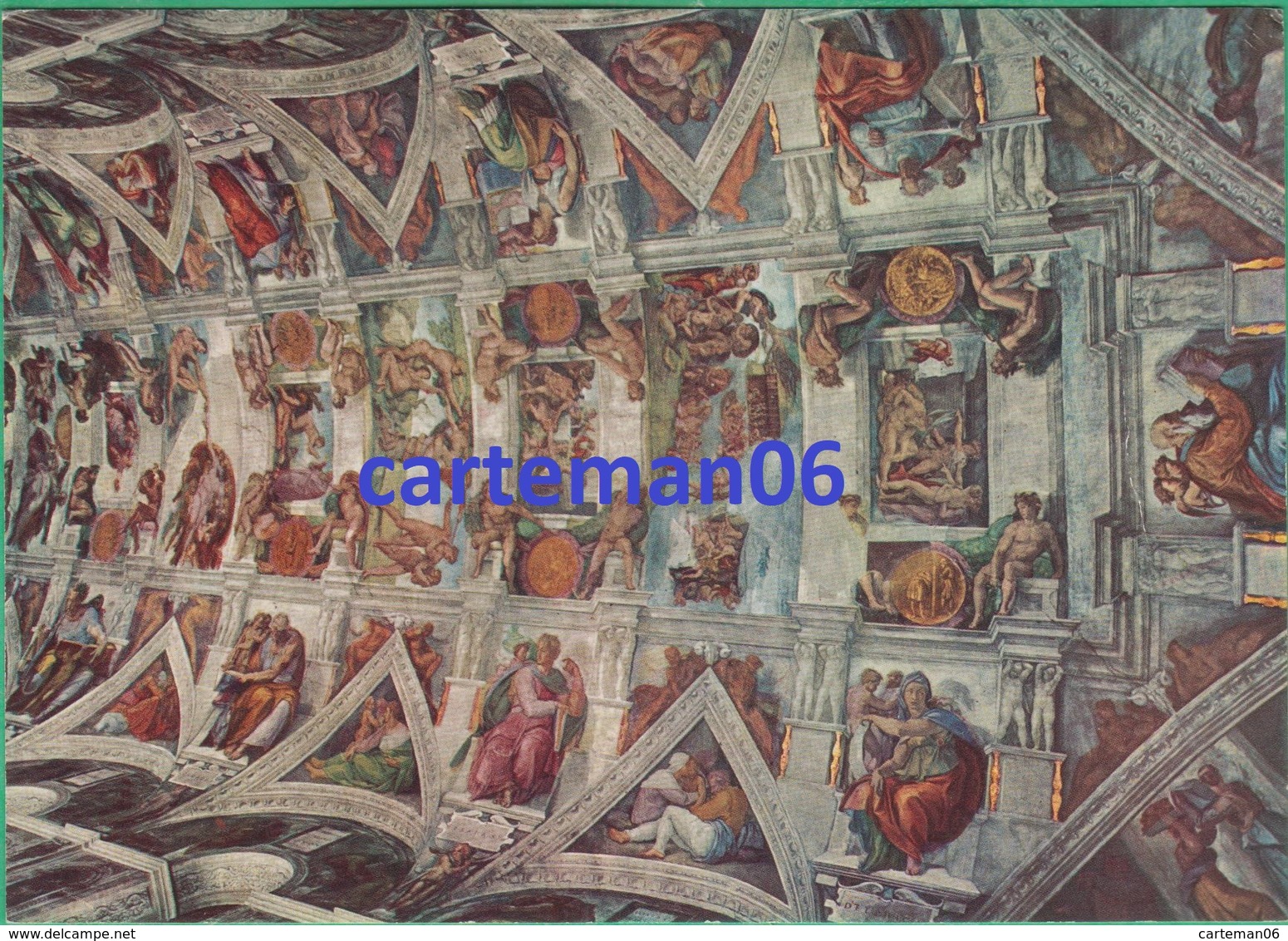 Vatican - Citta Del Vaticano - Cappella Sistino - Particolor Della Volta (Michelangelo) - Vatican