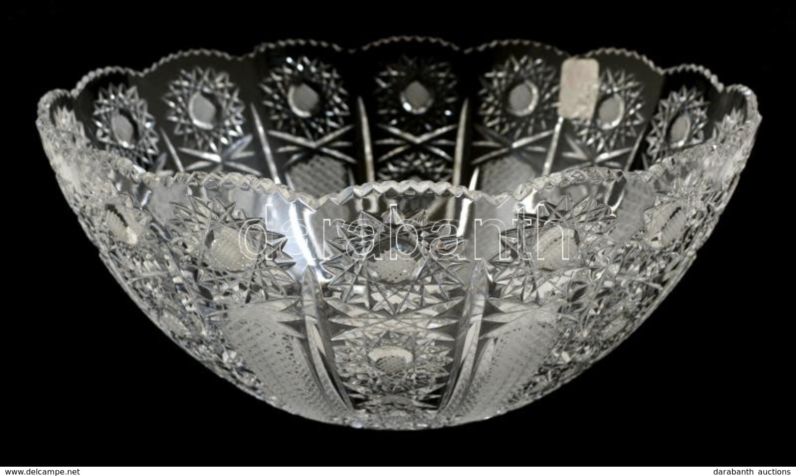 Ajka Kristály Veronika Kompótos Tál D:23 Cm - Verre & Cristal