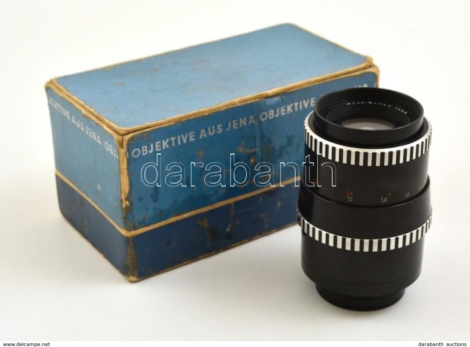 Carl Zeiss Jena Sonnar 135mm F/4 Teleobjektív, M42 Menettel, Jó állapotban, Eredeti Dobozában - Macchine Fotografiche
