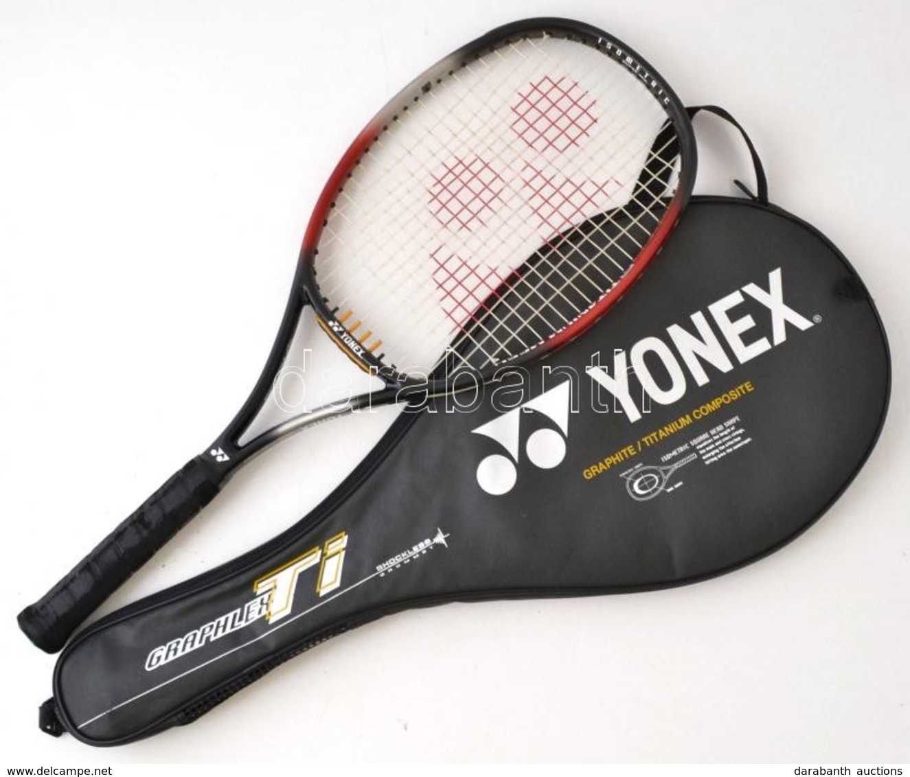 Yonex Graphite Titanium Composite Teniszütő, Tokban, Jó állapotban, H: 68 Cm. - Other & Unclassified