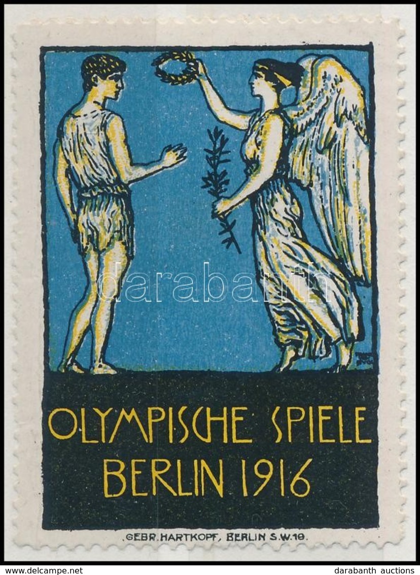 * Németország 1916 Olimpia Berlin Levélzáró - Sin Clasificación