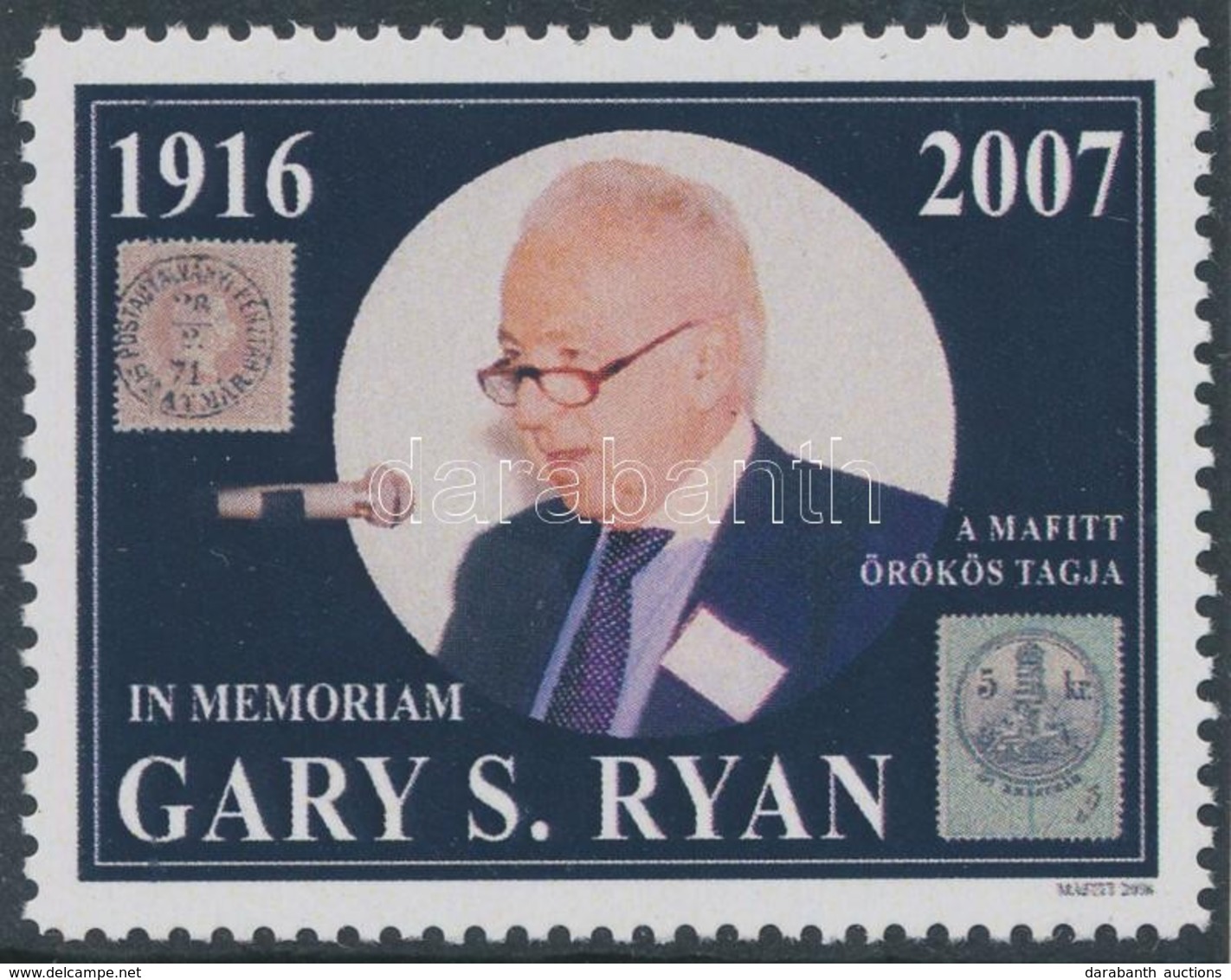 2007 Gary S. Ryan Levélzáró - Non Classés