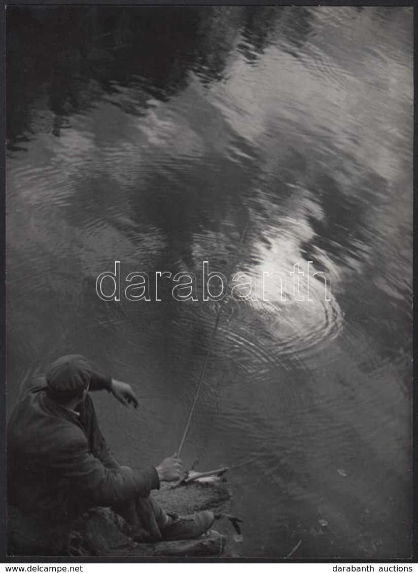 Cca 1958 Dezső Pál (?-?) Kecskeméti Fotóművész Hagyatékából 3 Db Feliratozott Vintage Fotóművészeti Alkotás, 22,5x16,5 C - Otros & Sin Clasificación