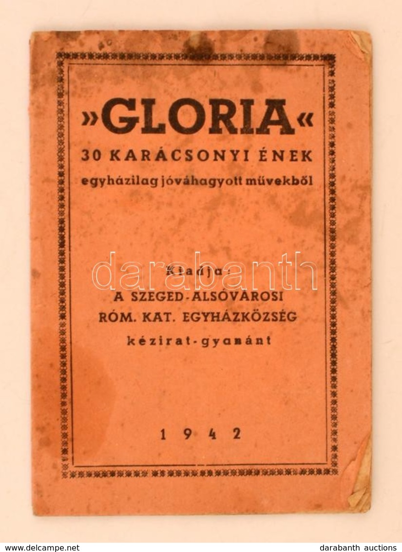 1942 Glória 30 Karácsonyi ének Egyházilag Jóváhagyott Művekből - Unclassified