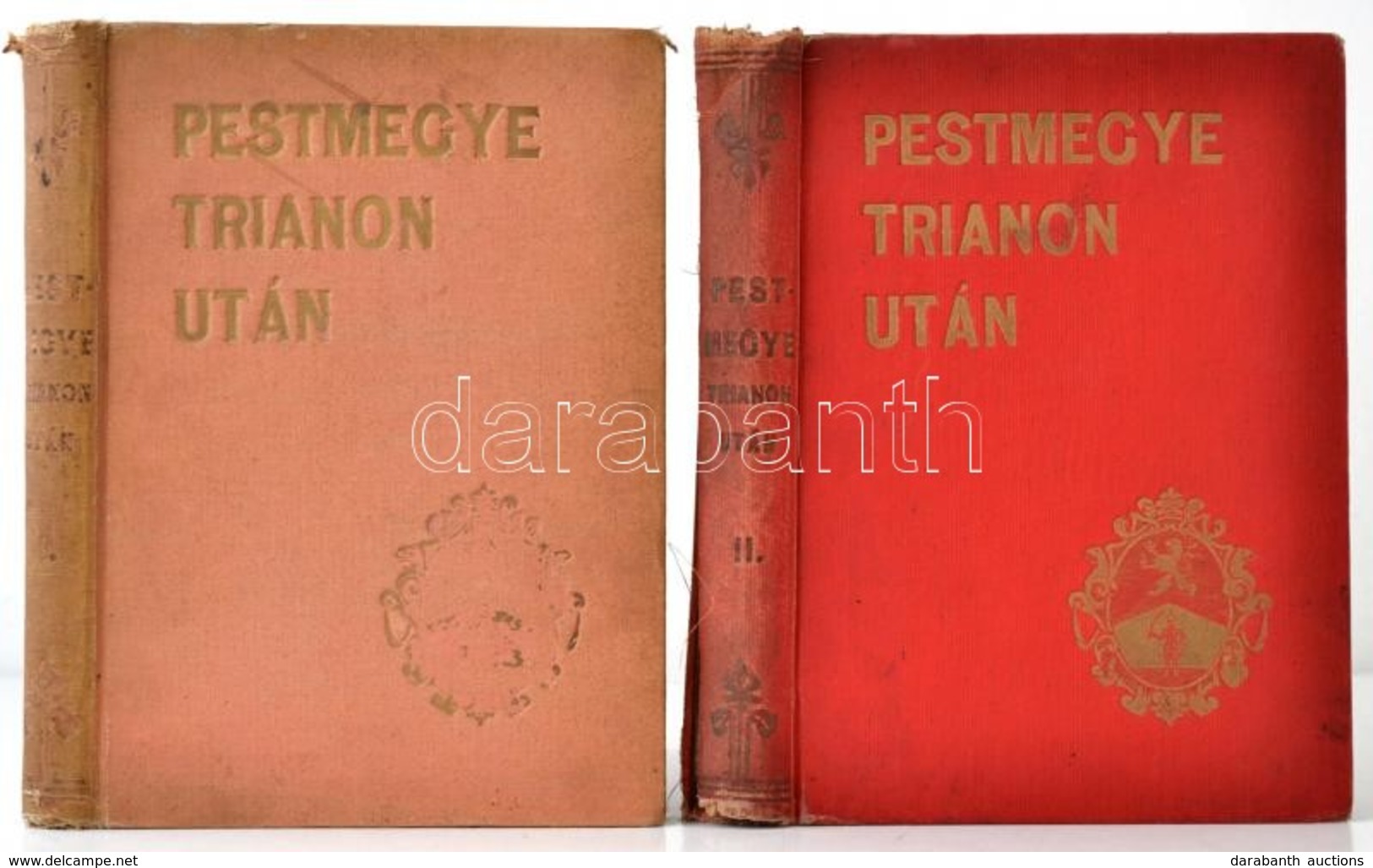 Pestmegye Trianon Után. I-II. Kötet. Szerk.: Frühwirth Mátyás, Dömjén Miklós. Bp.,1930,'Ladányi Kános 'Madách'-Hentschel - Non Classificati