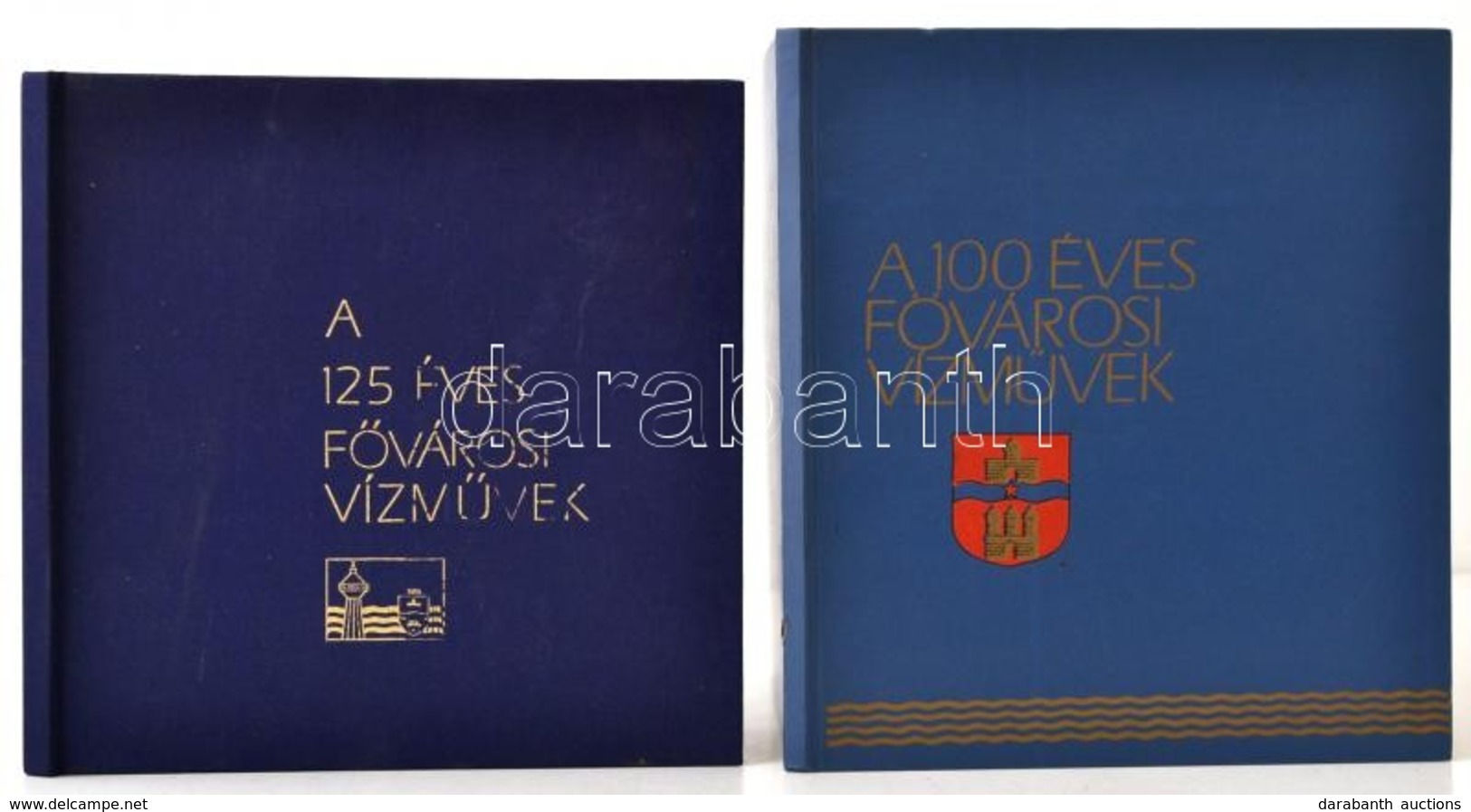 A 100 éves Fővárosi Vízművek. Bp., 1967, Mezőgazdasági Könyvkiadó Vállalat. Első Kiadás. Szövegközti Illusztrációkkal. K - Non Classés