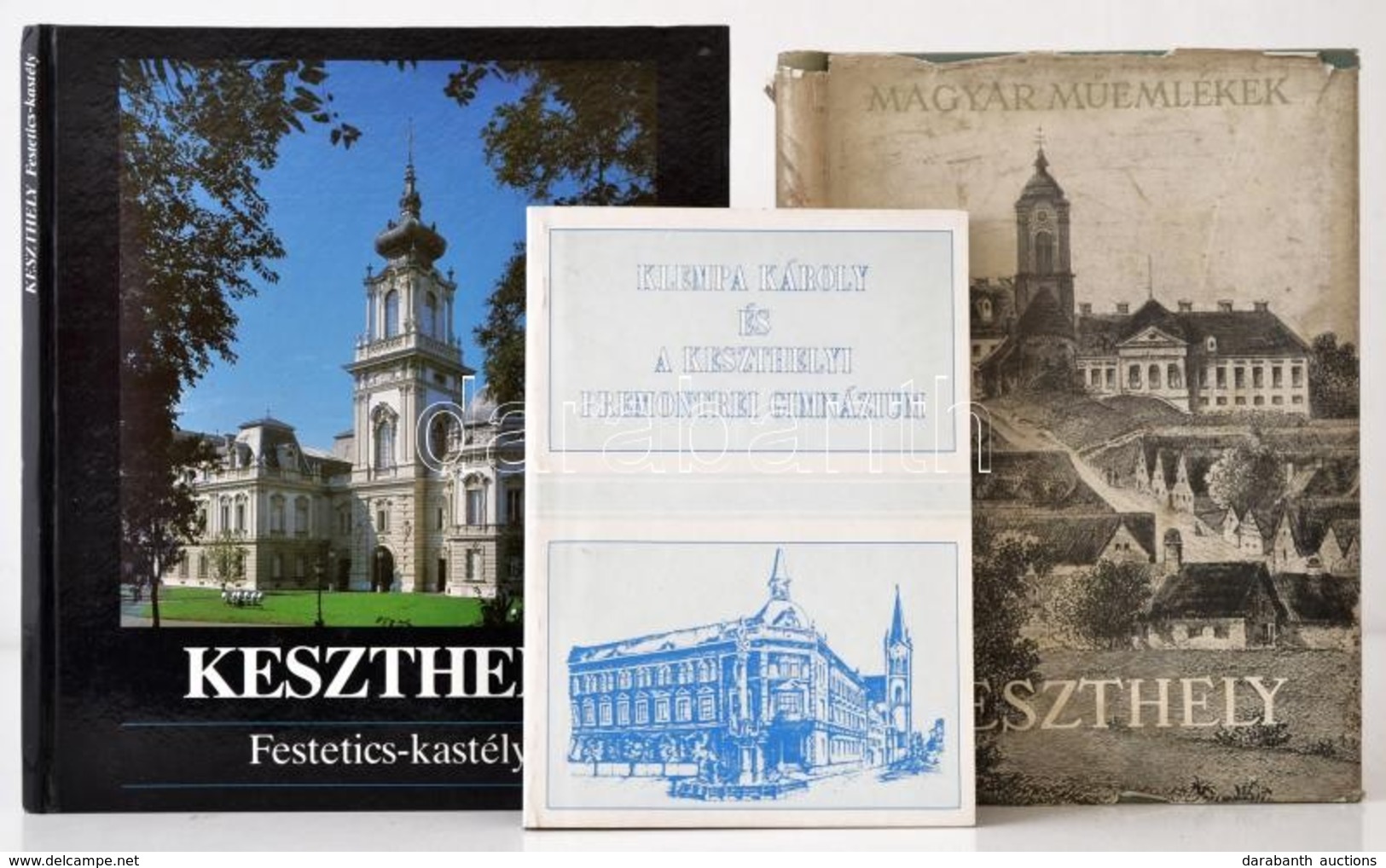 3 Db Keszthelyi Helytörténeti Könyv: Klempa Károly és A Keszthelyi Premontrei Gimnázium  (1991); Keszthely (1962); Keszt - Non Classificati