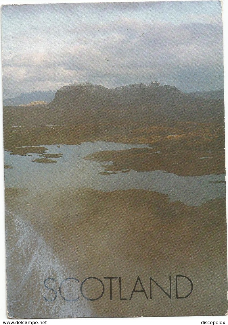 V2818 Scotland - Suilven Viewed From Stac Polly - Ross-shire / Viaggiata 1990 - Ross & Cromarty