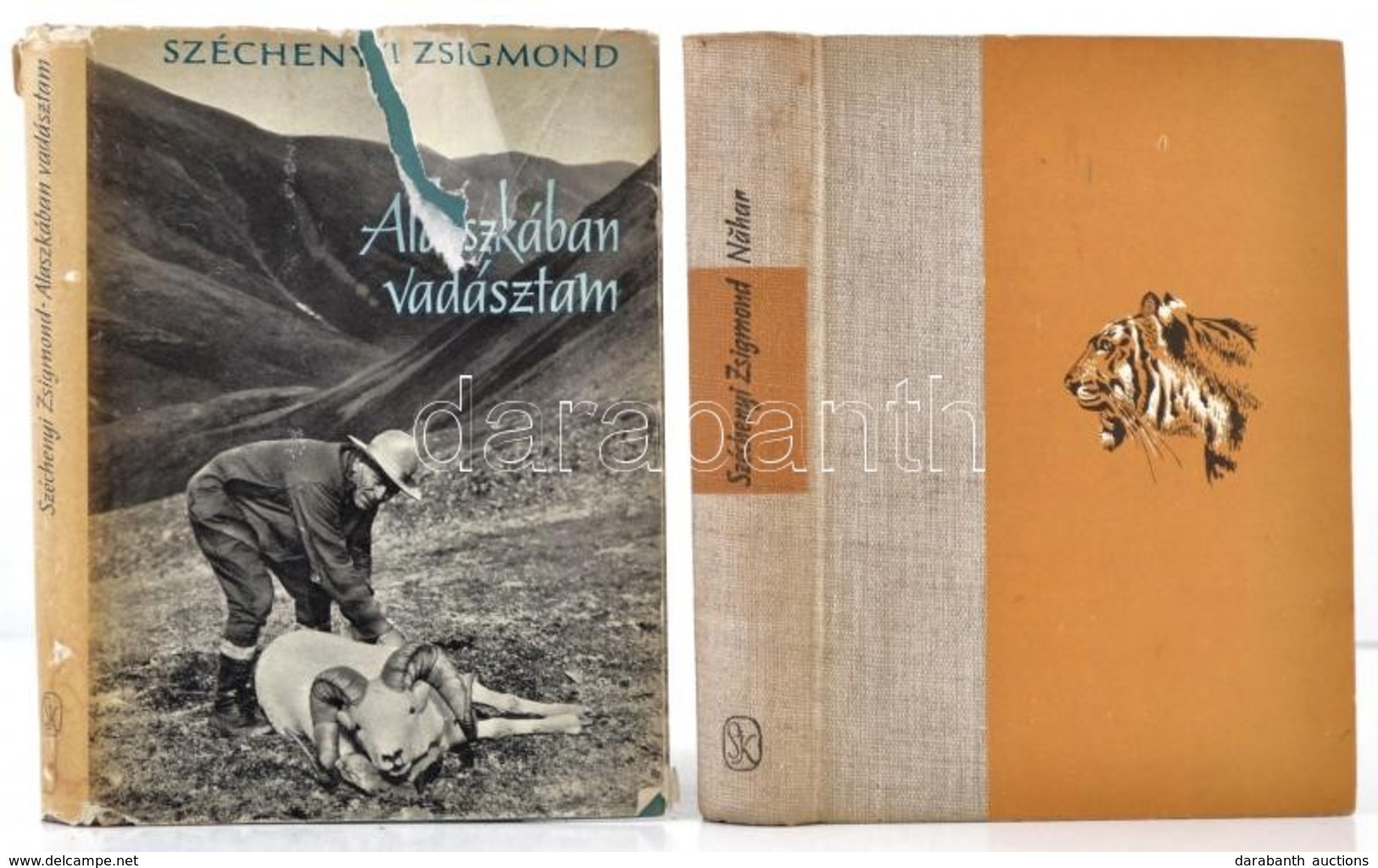 Széchényi Zsigmond Két Könyve:
Alaszkában Vadásztam. Vadásznapló. 1935. Augusztus-október. 
Nahar. Indiai útinapló. Bp., - Sin Clasificación