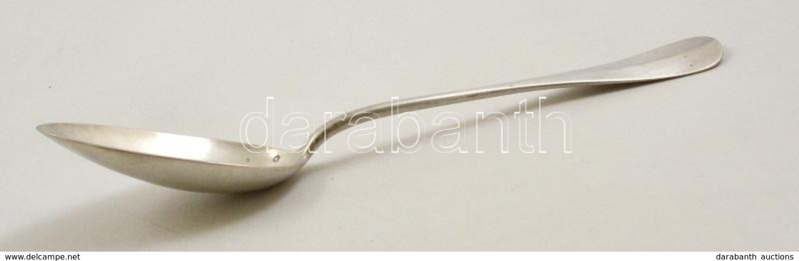 Fémjelzett és Mesterjelzett Ezüst Köretes Kanál / Silver  Spoon 108 G - Sonstige & Ohne Zuordnung