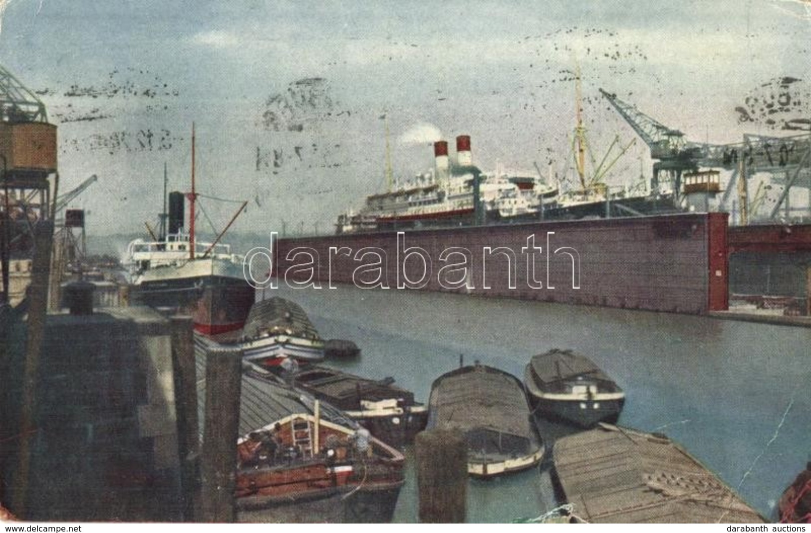 ** * 11 Db RÉGI Hajós Motívumlap / 11 Pre-1945 Ship Motive Postcards - Ohne Zuordnung