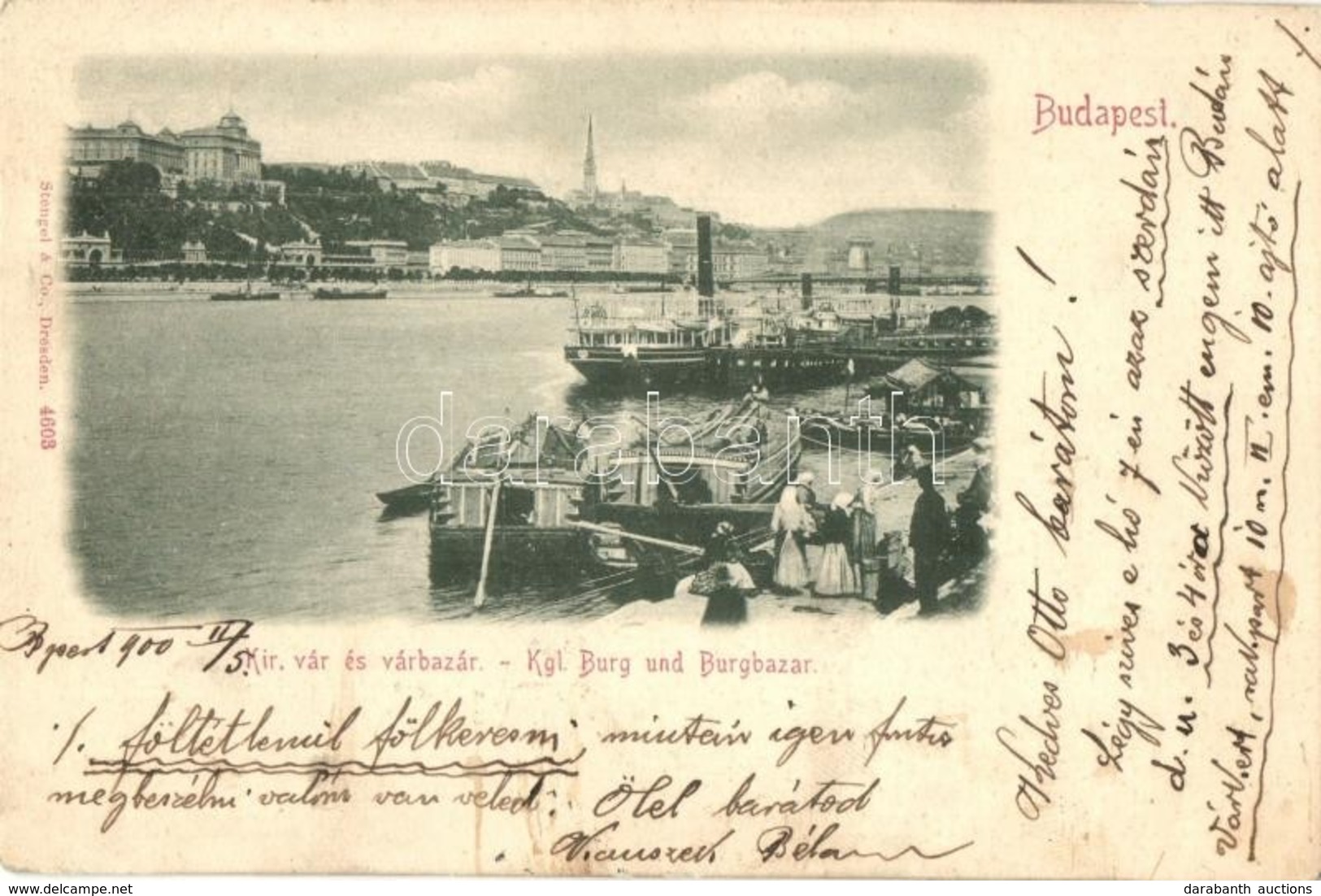 ** * 9 Db RÉGI Magyar Városképes Lap, Budapest, Esztergom, Zsámbék  és Balaton / 9 Pre-1945 Hungarian Town-view Postcard - Unclassified