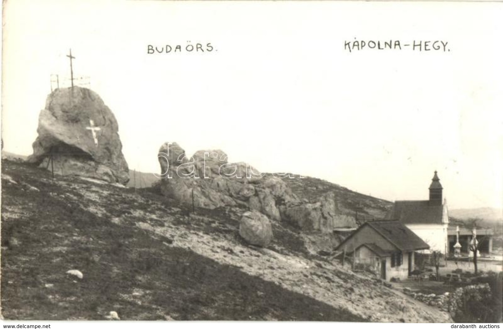 T2 1941 Budaörs, Kápolna-hegy és Kereszt. Photo - Non Classificati