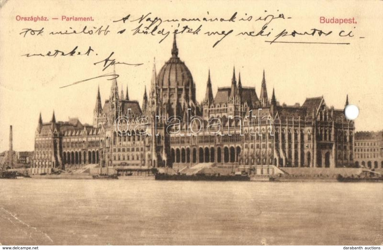 T4 Budapest V. Országház, Parlament (lyuk / Hole) - Non Classificati
