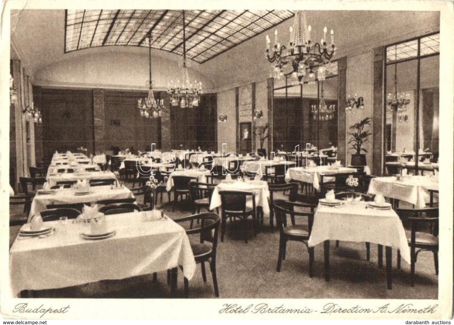 ** T3 Budapest VI. Teréz Körút 39. Hotel Britannia, étterem Belső (EK) - Non Classificati