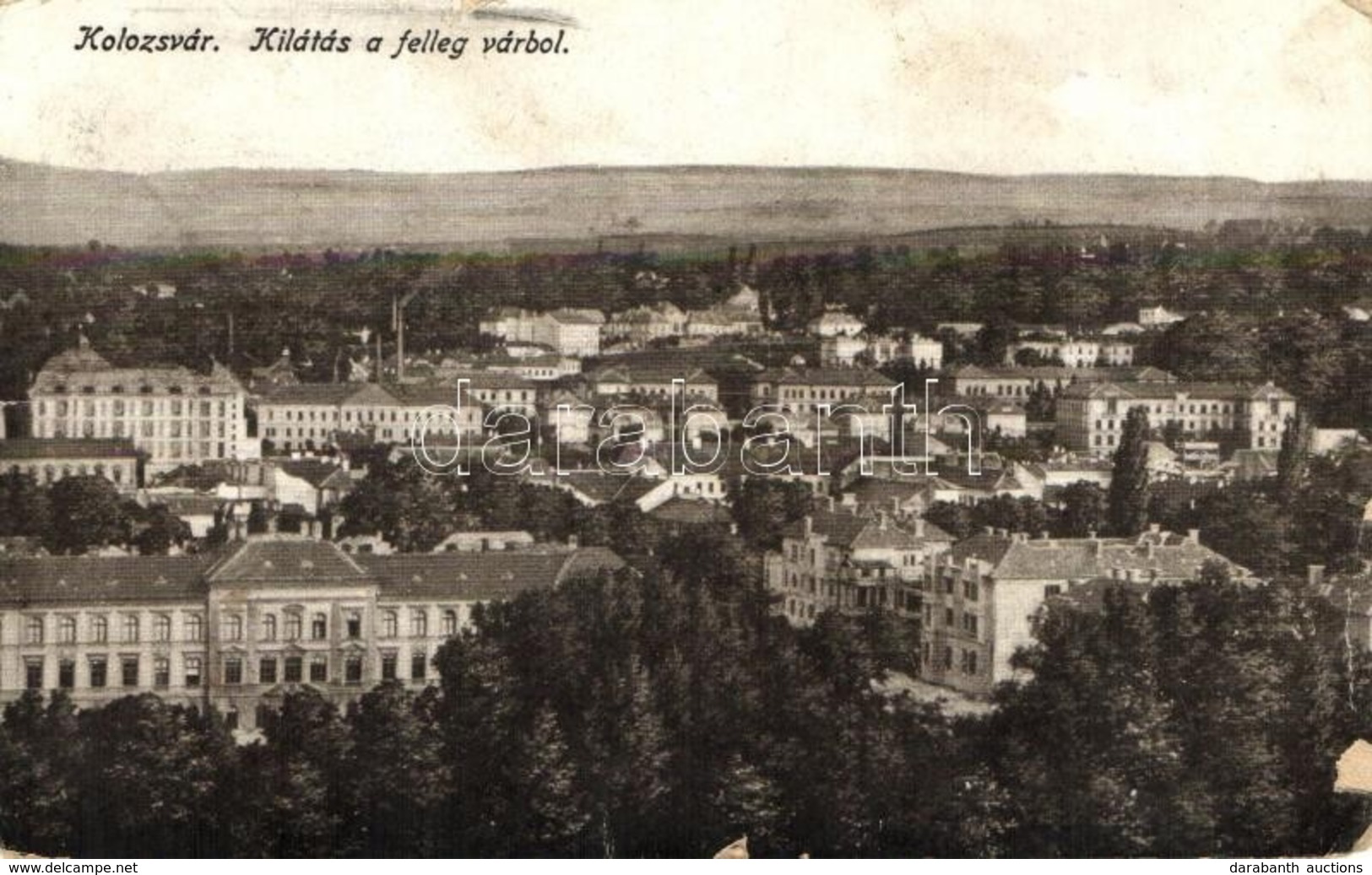 * T4 Kolozsvár, Cluj; Kilátás A Fellegvárból / View From The Citadel (b) - Unclassified