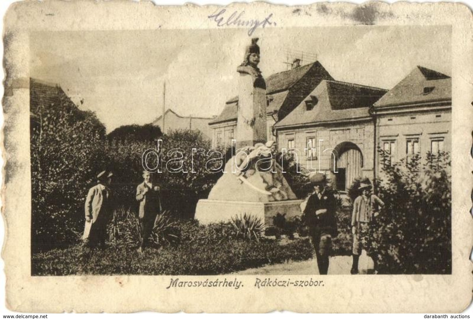 * T2/T3 Marosvásárhely, Targu Mures; Rákóczi Szobor / Rákóczi Statue (fl) - Unclassified