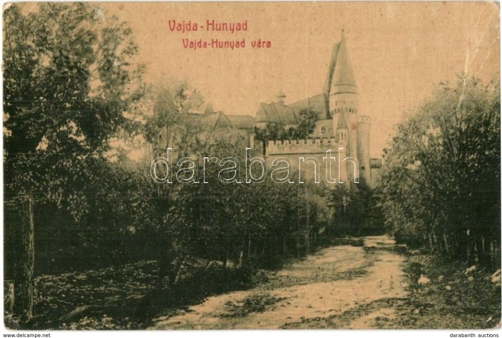 ** T2/T3 Vajdahunyad, Hunedoara; Vár. W.L. (?) No. 480 / Castle - Unclassified