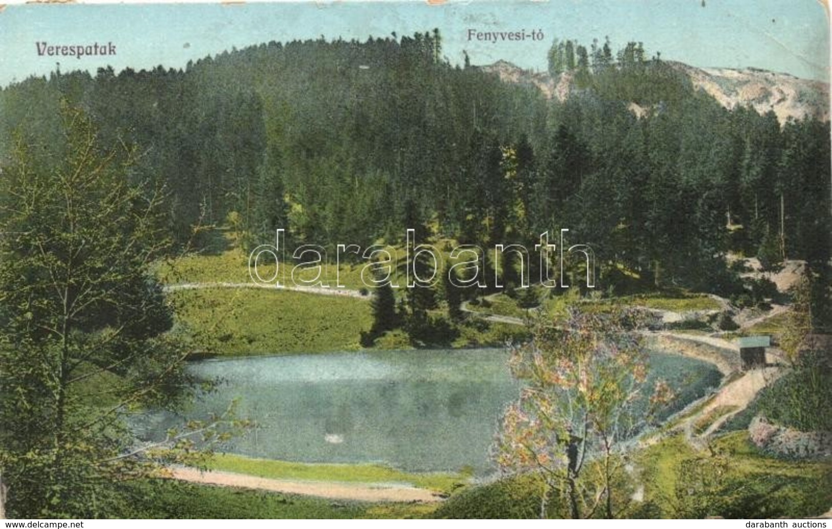 T3 Verespatak, Rosia Montana; Fenyvesi Tó, Kiadja Ajtay Árpád / Lake (EB) - Unclassified