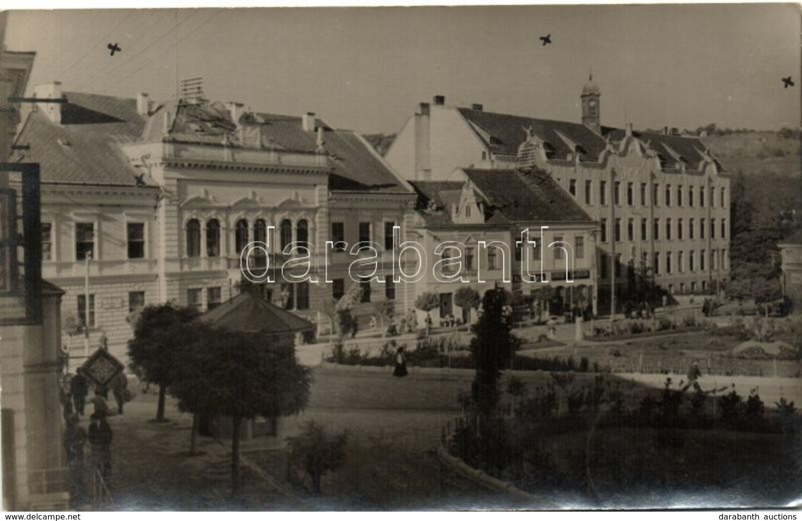 T2 1940 Zilah, Zalau; Gyógyszertár, Erdey Sándor üzlete / Pharmacy, Shop, Photo - Unclassified