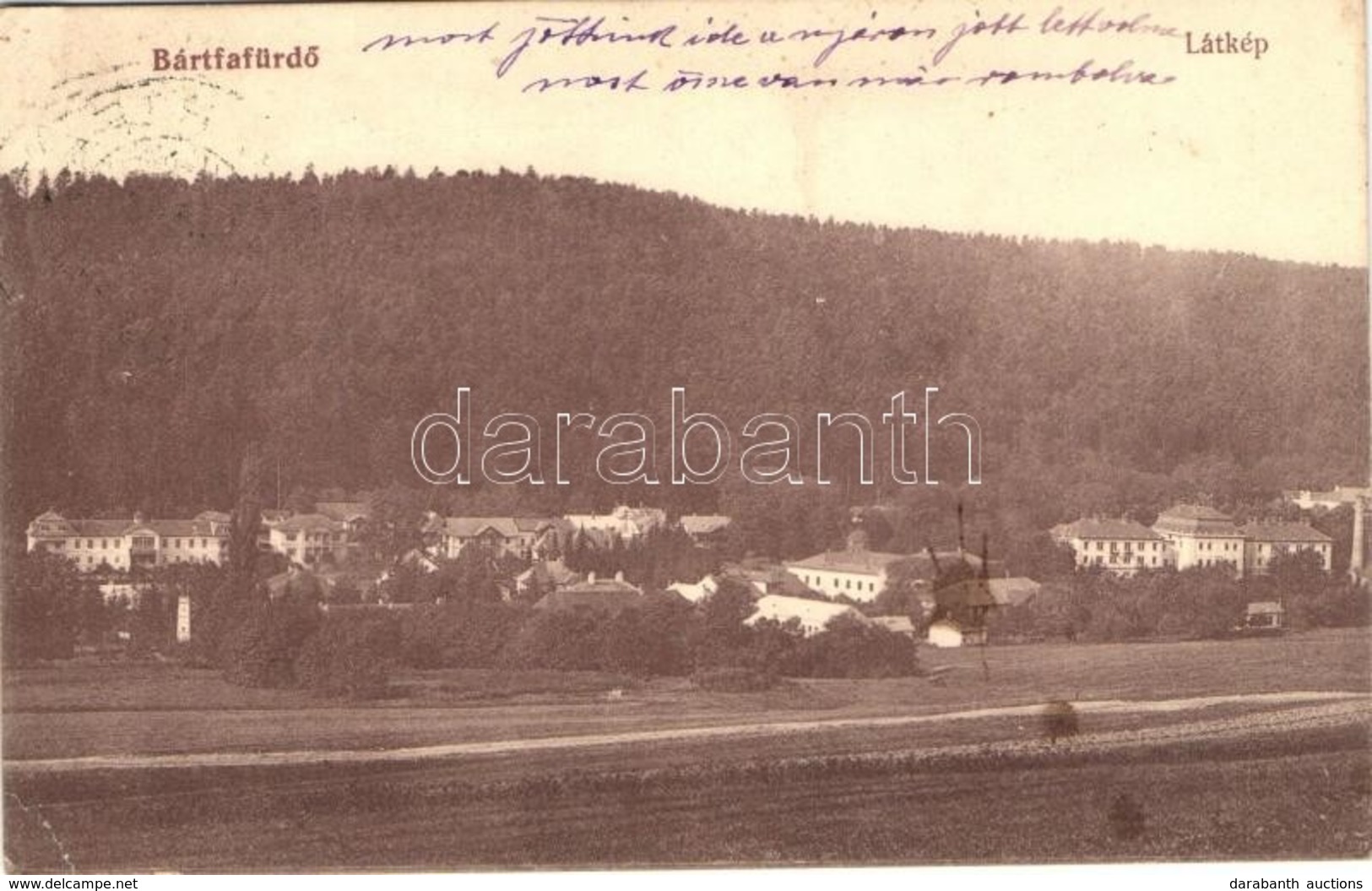 T3 Bártfafürdő, Bardejovské Kúpele; Látkép, Kiadja Somló Zoltán  / General View (EB) - Sin Clasificación