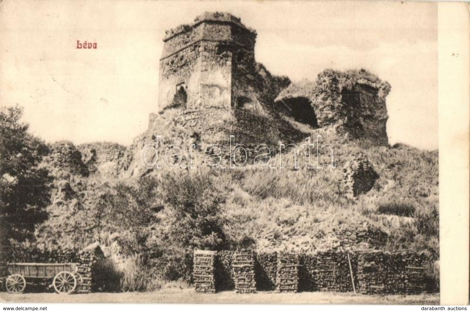 T2/T3 Léva, Levice; Várrom / Castle Ruins (EK) - Non Classificati