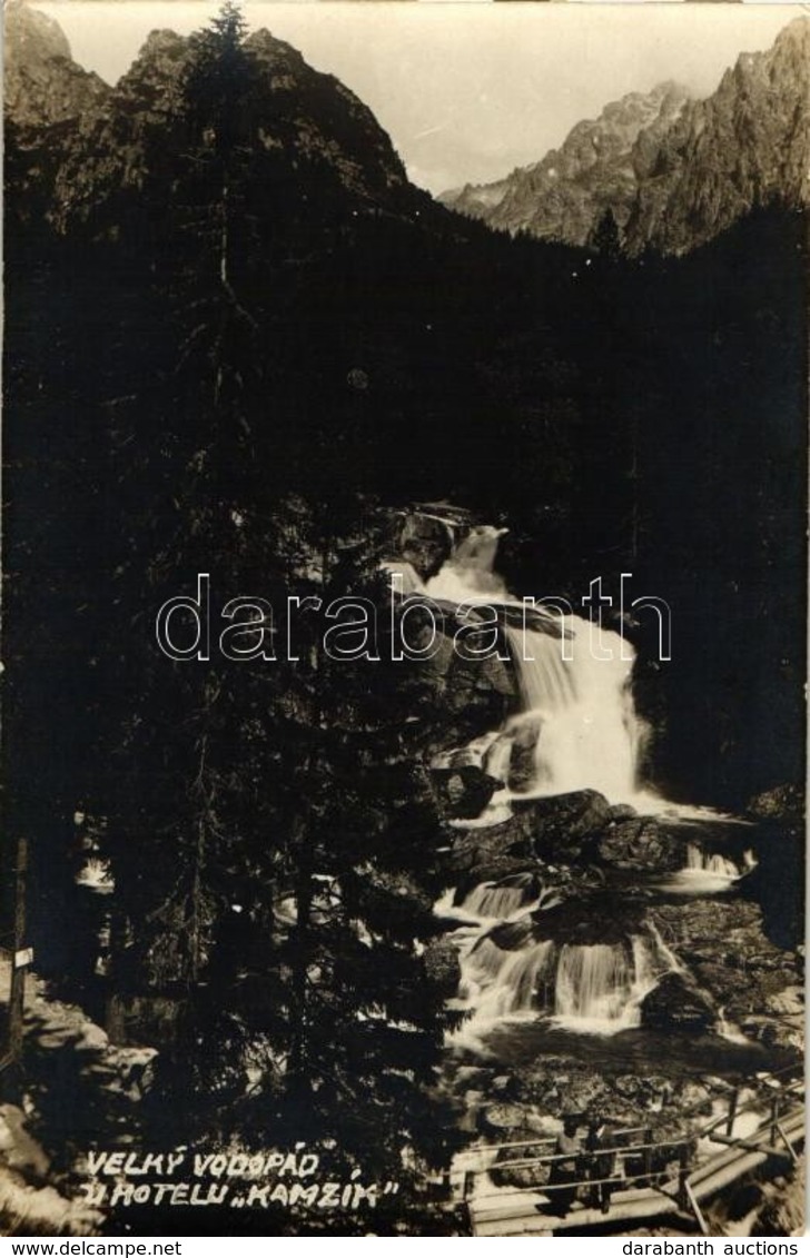 * T2 Tátra, Nagy Vízesés / Velky Vodopad / Waterfall, Foto Schubert, Photo - Unclassified