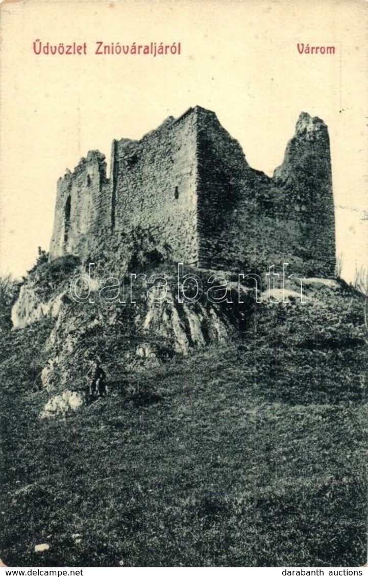 T2 Znióváralja, Klastor Pod Znievom; Várrom. W. L. Bp. 5905. Kiadja Wagner Arthur / Znievsky Hrad / Castle Ruins - Unclassified